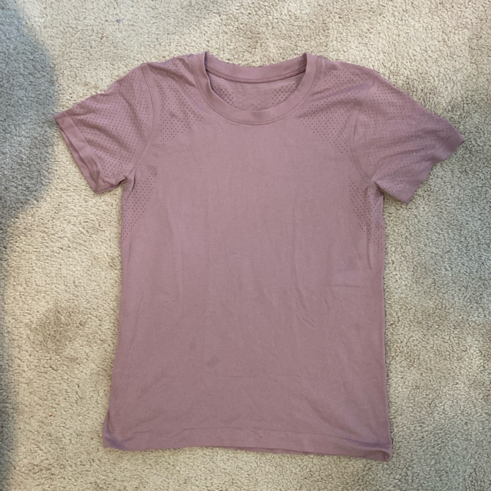 Lululemon Mesh Short Sleeve Top